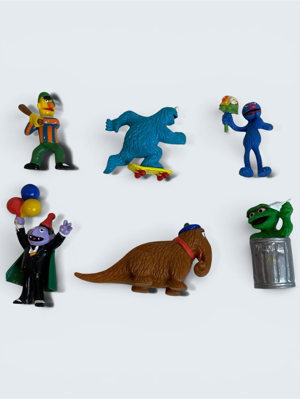 Sesame Street Vintage Applause Figures Lot of 6
